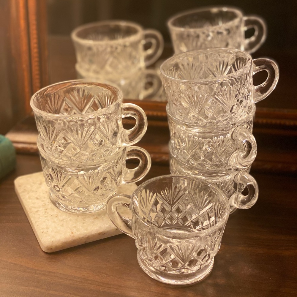 Crystal Tea Cups🫖